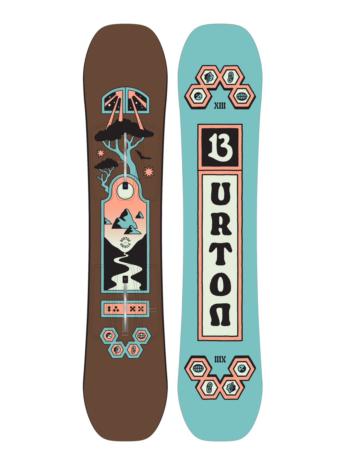 BURTON スノーボード イエロー バッグ付き　子供キッズ　90cm キッズ Burton スモールズ スノーボード 2027