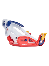 Product image of Kids' Burton Step On® Grom Snowboard Bindings (Sample)[Variant:White / Multi]