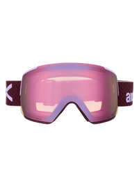 Product image of Anon M5 Goggles + Bonus Lens + MFI® Face Mask (Sample)[Variant:Frame: Deep Cherry, Lens: Perceive Cloudy Pink (53% / S1), Spare Lens: Perceive Variable Blue (21% / S2)]