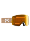 Product image of Anon M5 Low Bridge Fit Goggles + Bonus Lens + MFI® Face Mask[Variant:Frame: Summit Taupe, Lens: Perceive Sunny Bronze (17% / S3), Spare Lens: Perceive Cloudy Burst (59% / S1)]