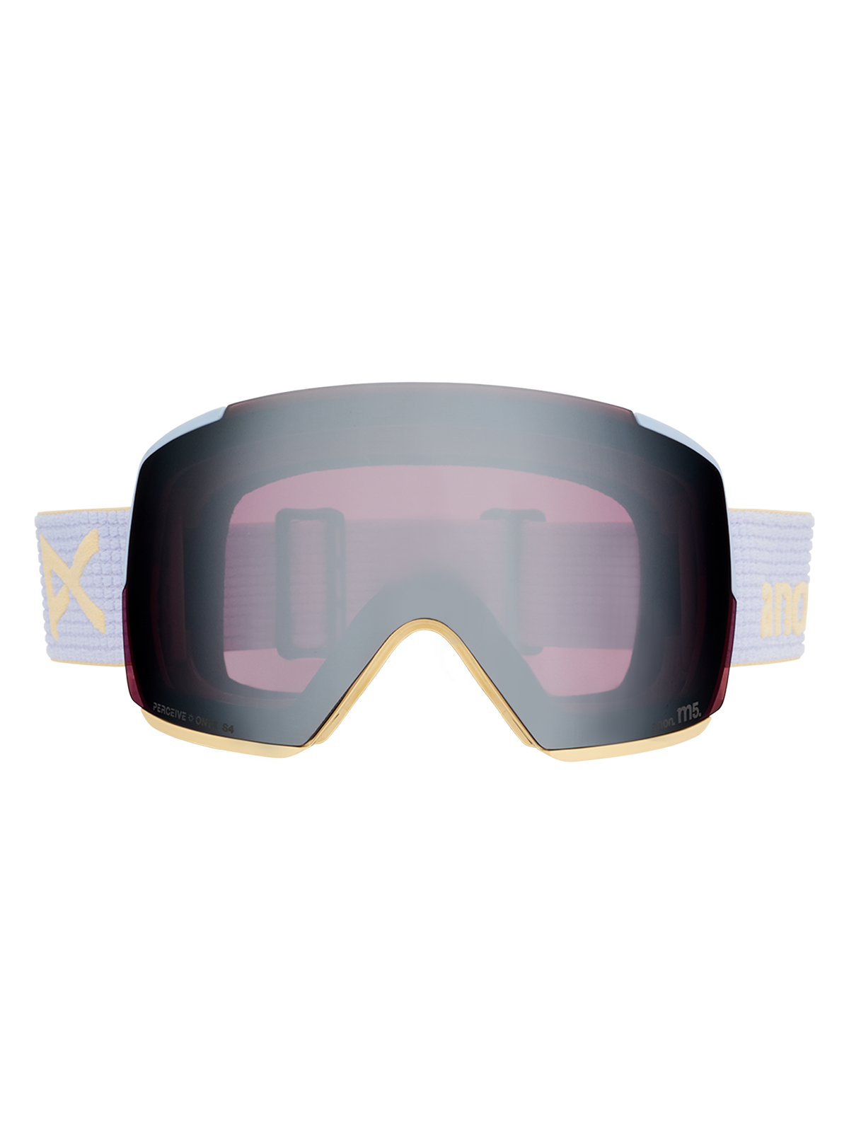 Product image of Anon M5 Goggles + Bonus Lens + MFI® Face Mask[Variant:Frame: Airstream Blue, Lens: Perceive Sunny Onyx (6% / S4), Spare Lens: Perceive Variable Violet (34% / S2)]