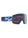 Product image of Anon M5S Low Bridge Fit Goggles + Bonus Lens + MFI® Face Mask[Variant:Frame: Jessa Gilbert, Lens: Perceive Sunny Onyx (6% / S4), Spare Lens: Perceive Variable Violet (34% / S2)]