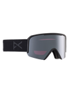 Product image of Anon Nesa Low Bridge Fit Goggles[Variant:Frame: Smoke, Lens: Perceive Sunny Onyx (6% / S4), Spare Lens: Perceive Cloudy Burst (59% / S1)]