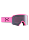 Product image of Anon Nesa Low Bridge Fit Goggles[Variant:Frame: Pink, Lens: Perceive Sunny Onyx (6% / S4), Spare Lens: Perceive Cloudy Burst (59% / S1)]