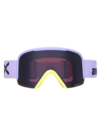 Product image of Anon Nesa Goggles + Bonus Lens + MFI® Face Mask[Variant:Frame: Hyper Lilac, Lens: Perceive Sunny Onyx (6% / S4), Spare Lens: Perceive Cloudy Burst (59% / S1)]