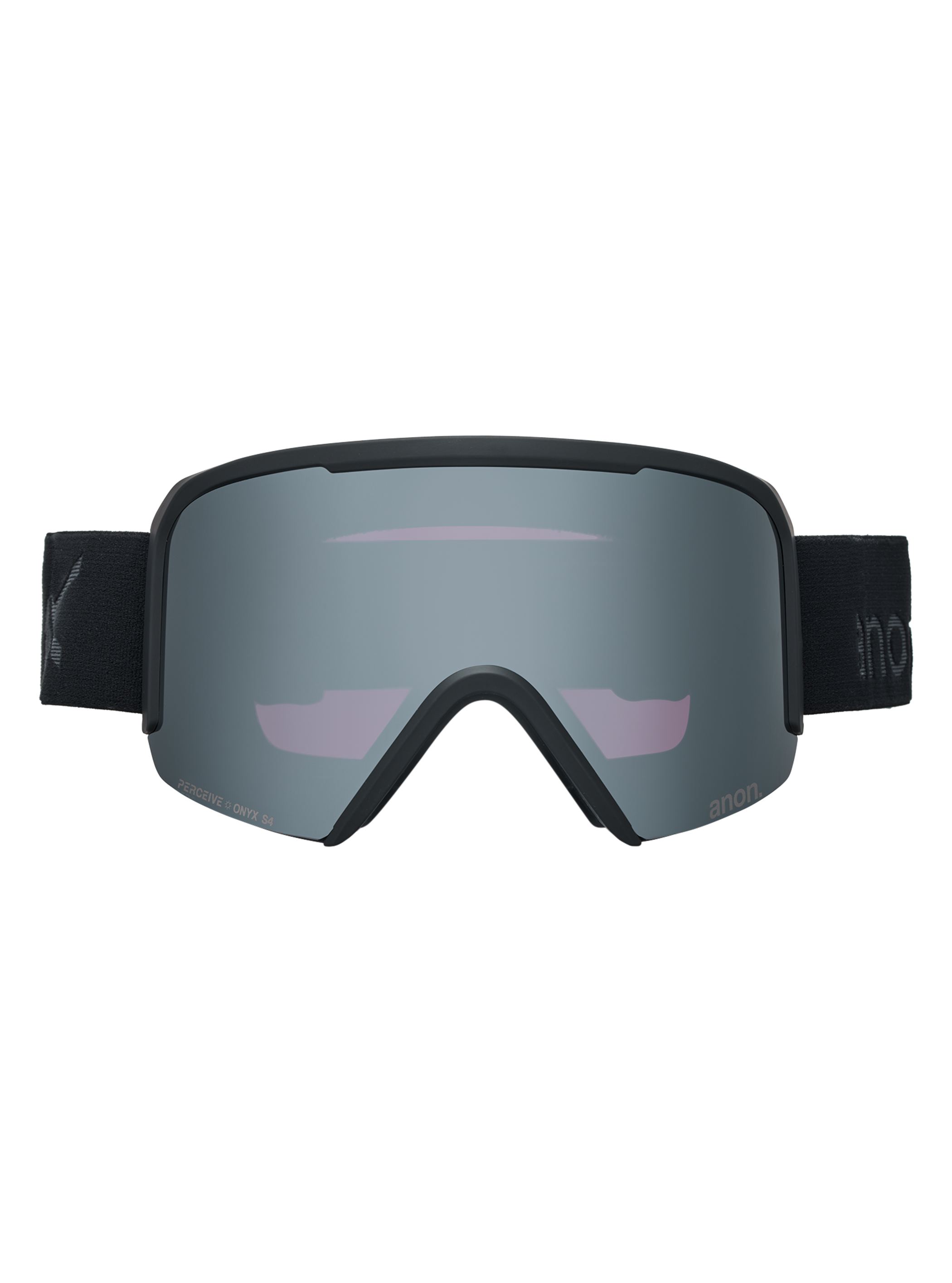 Product image of Anon Nesa Goggles + Bonus Lens + MFI® Face Mask[Variant:Frame: Smoke, Lens: Perceive Sunny Onyx (6% / S4), Spare Lens: Perceive Cloudy Burst (59% / S1)]