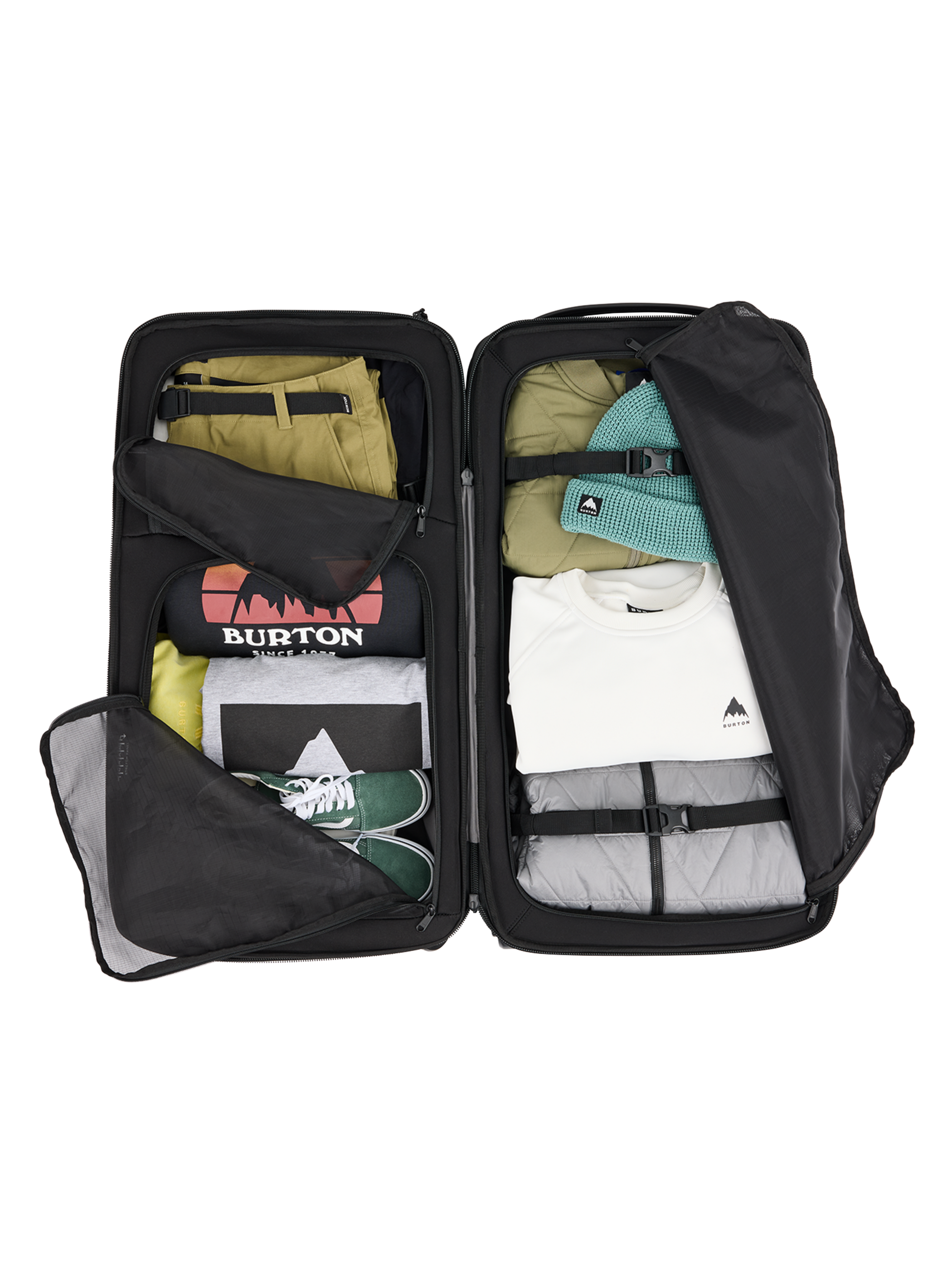 Burton 4ウィール ダブル デック 86L トラベルバッグ