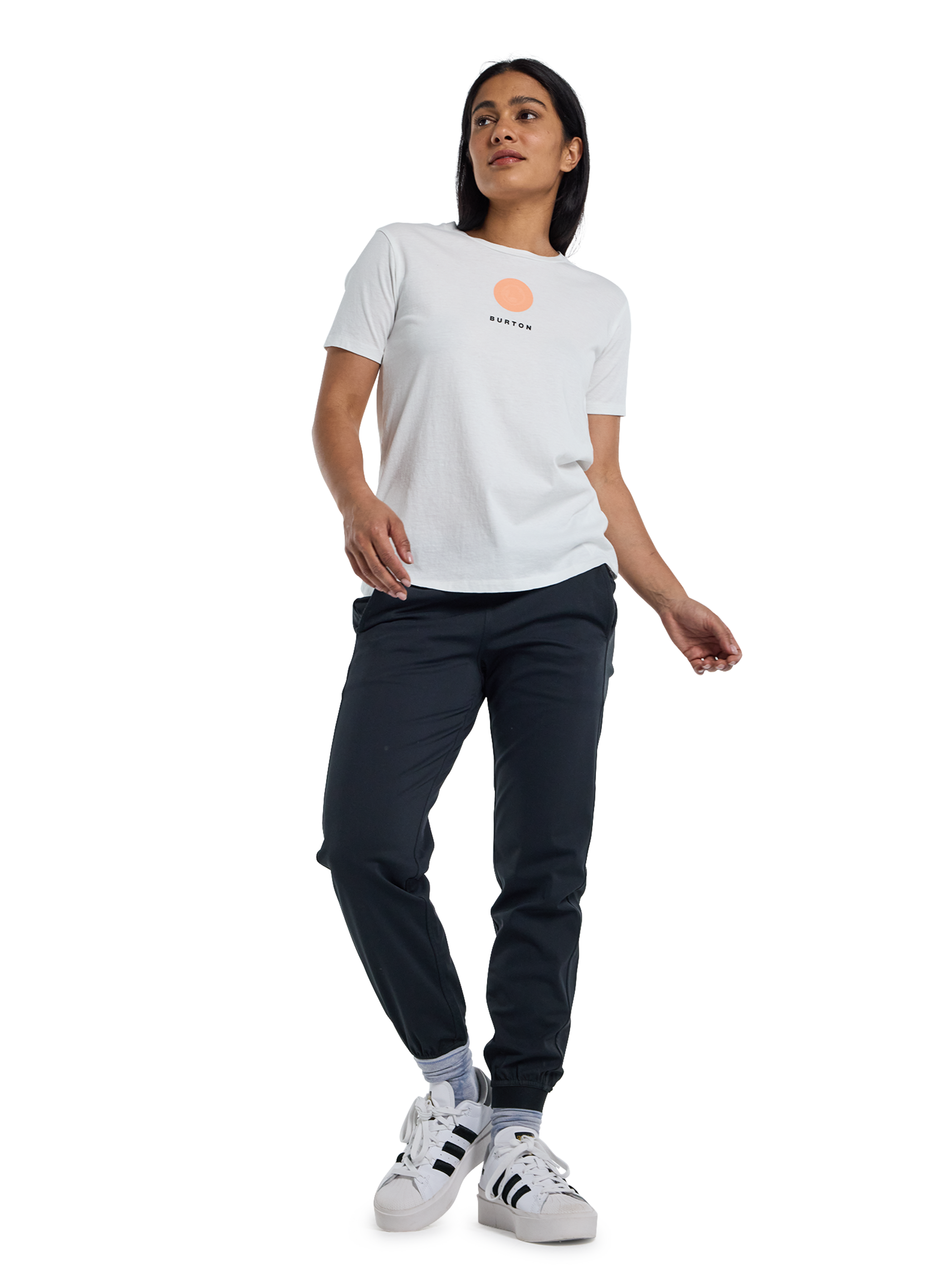 ウィメンズ Burton フィッシュ 3D 24 ショートスリーブ Tシャツ