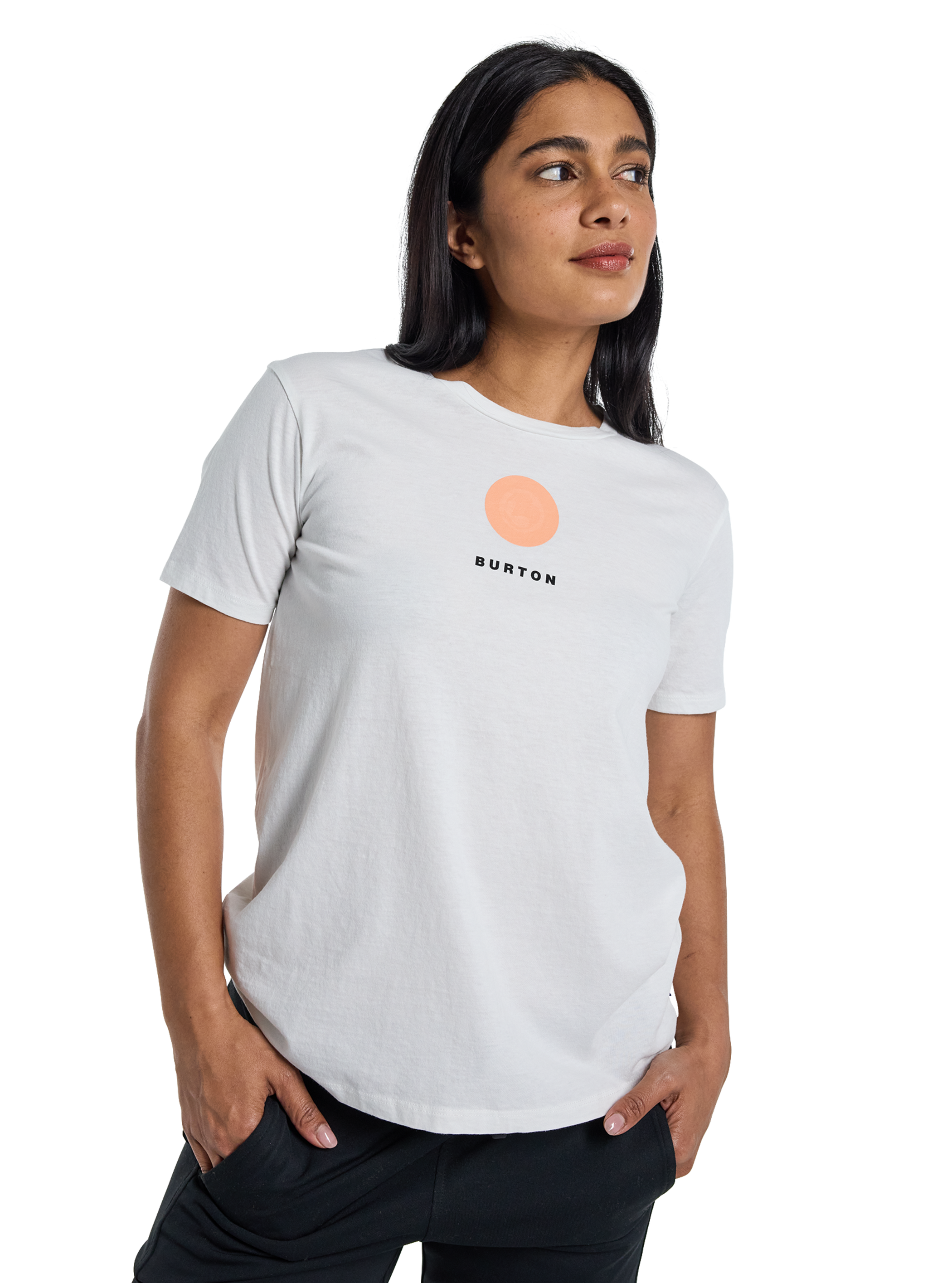 ウィメンズ Burton フィッシュ 3D 24 ショートスリーブ Tシャツ