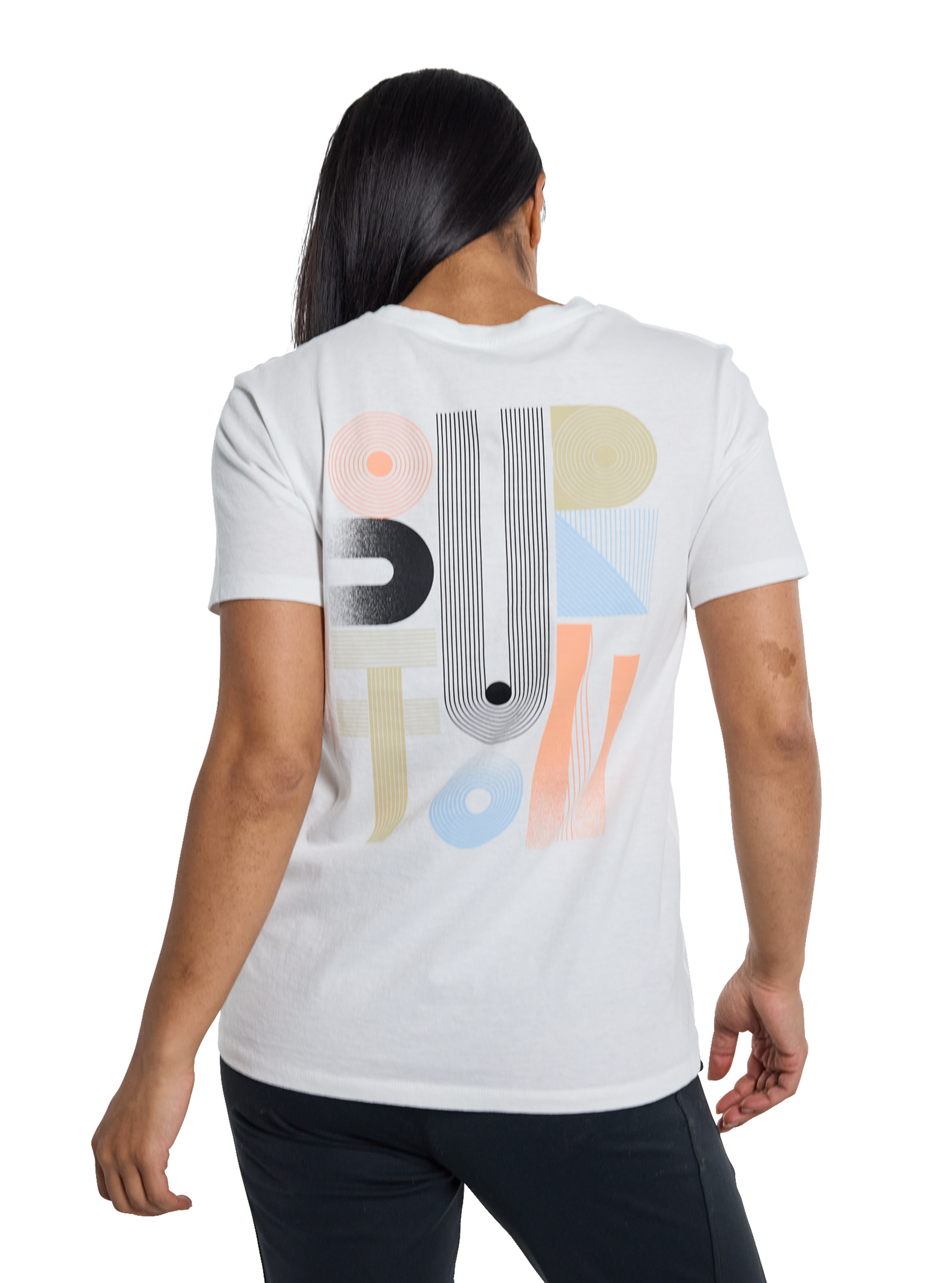 ウィメンズ Burton フィッシュ 3D 24 ショートスリーブ Tシャツ