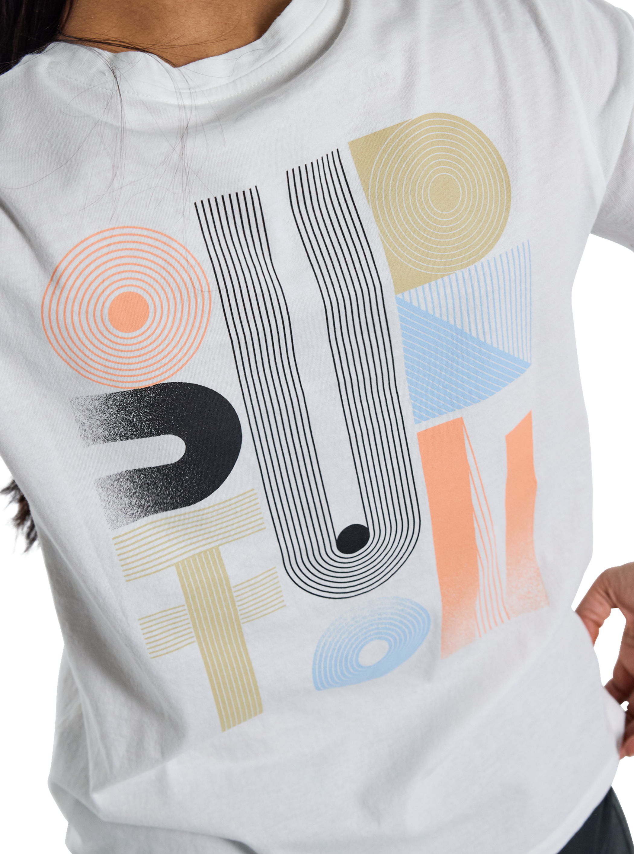 ウィメンズ Burton フィッシュ 3D 24 ショートスリーブ Tシャツ
