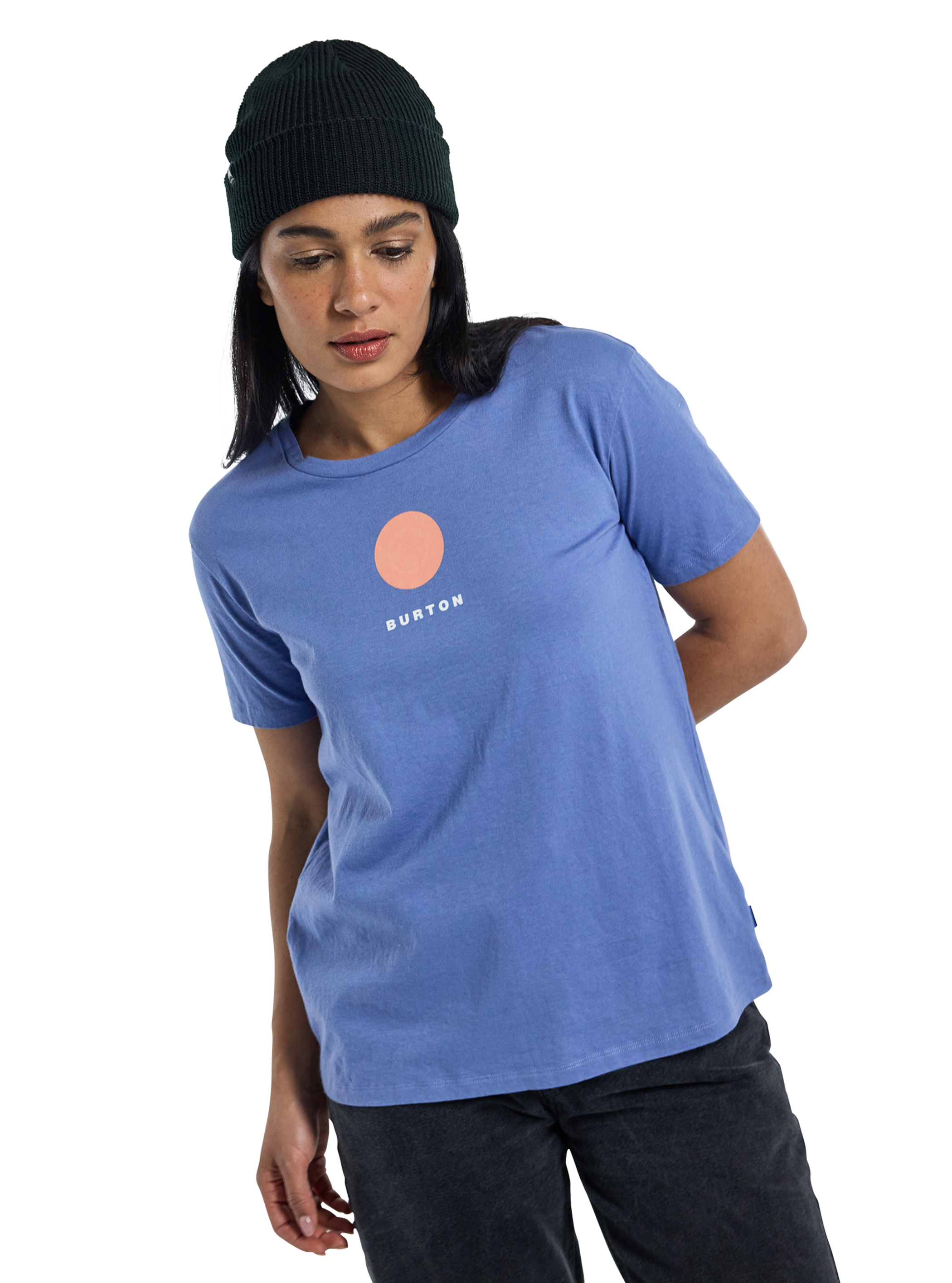Product image of Women's Burton Fish 3D 24 Short Sleeve T-Shirt[Variant:Slate Blue]