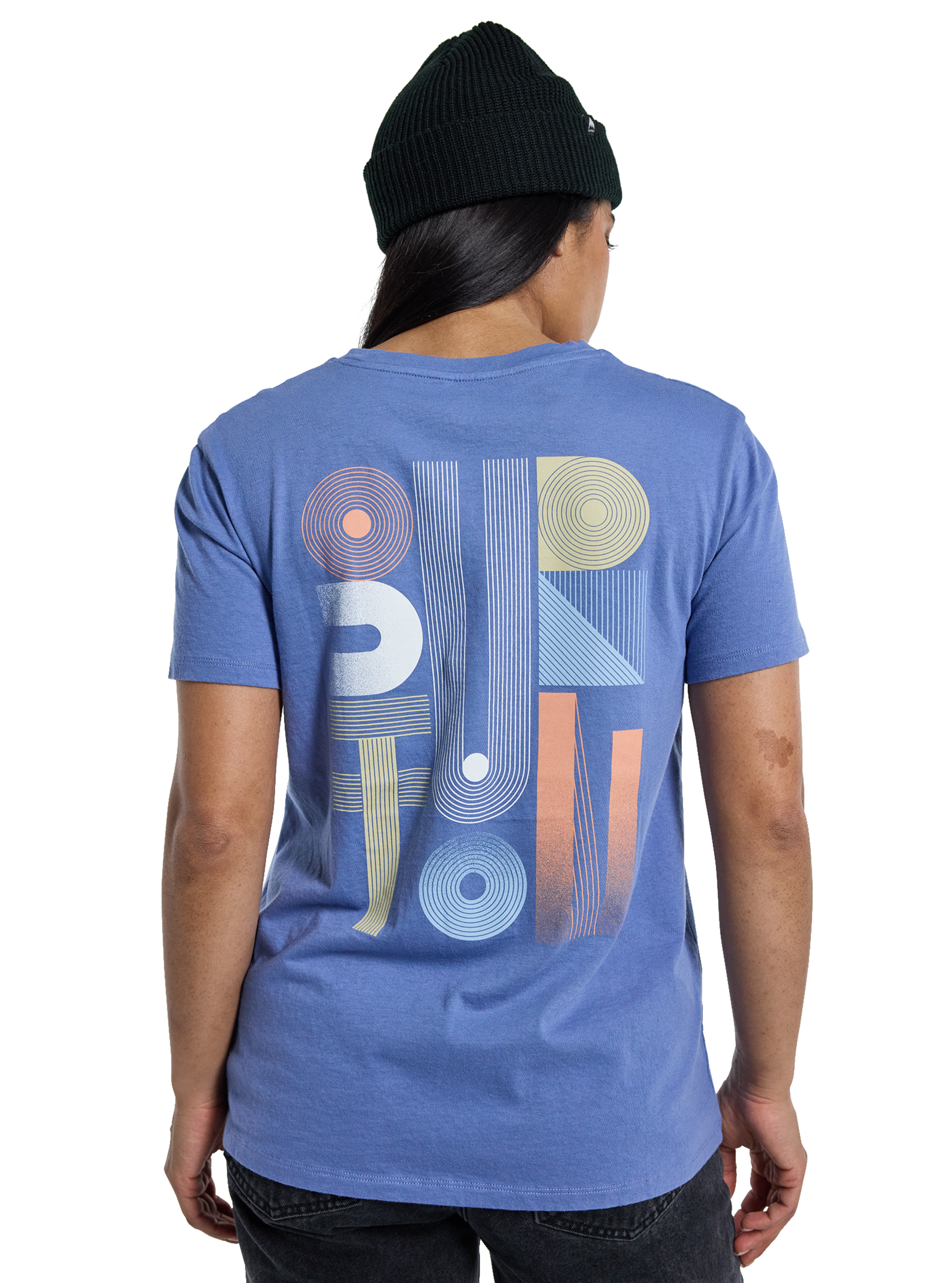 Product image of Women's Burton Fish 3D 24 Short Sleeve T-Shirt[Variant:Slate Blue]