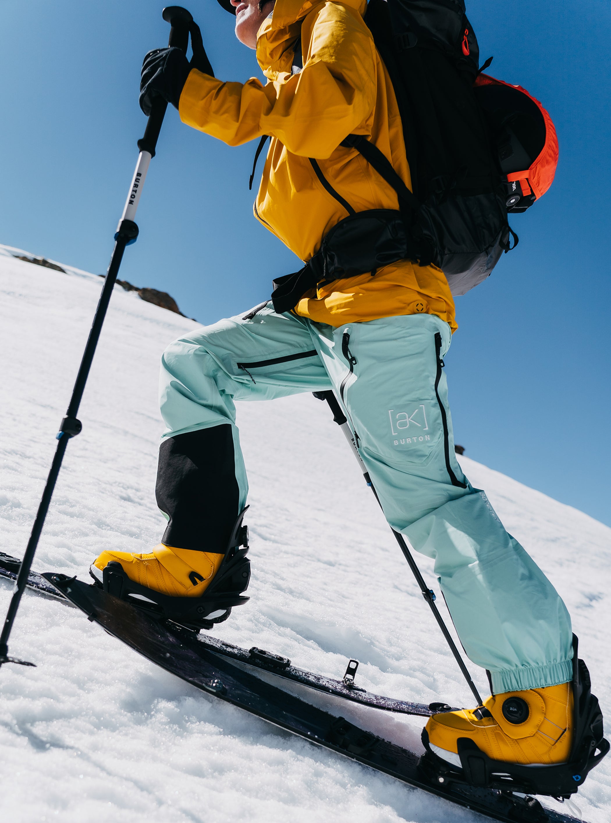 Product image of Women's Burton [ak] Kalausi GORE-TEX C-KNIT 3L Bib Pants[Variant:Powder Mint]