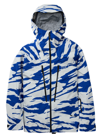 Product image of Men's Burton [ak] Tuvak GORE-TEX C-KNIT 3L Jacket[Variant:Oversized Zebra Jake Blue]