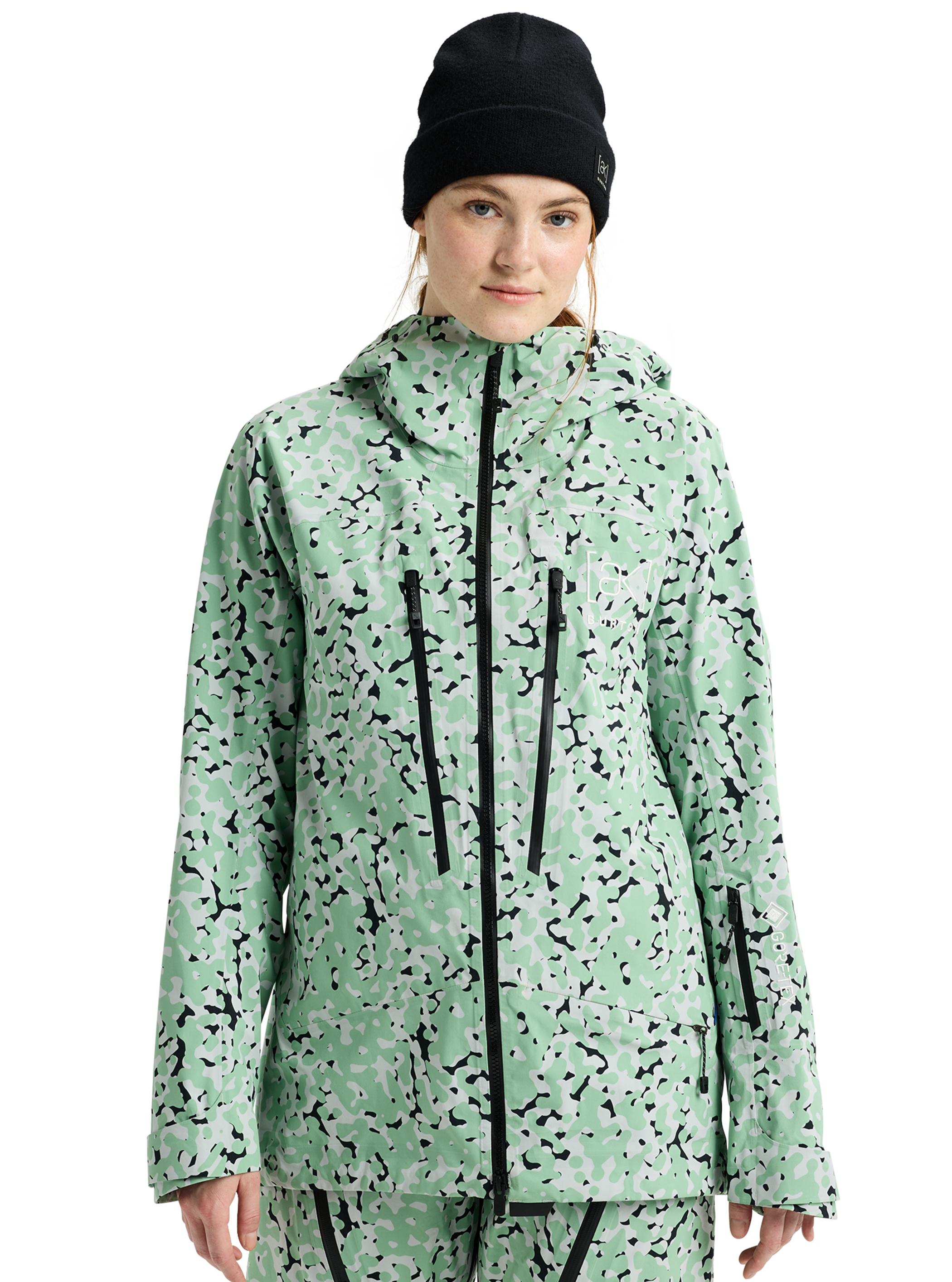 Product image of Women's Burton [ak] Tuvak GORE-TEX C-KNIT 3L Jacket[Variant:Sage Dot Camo]