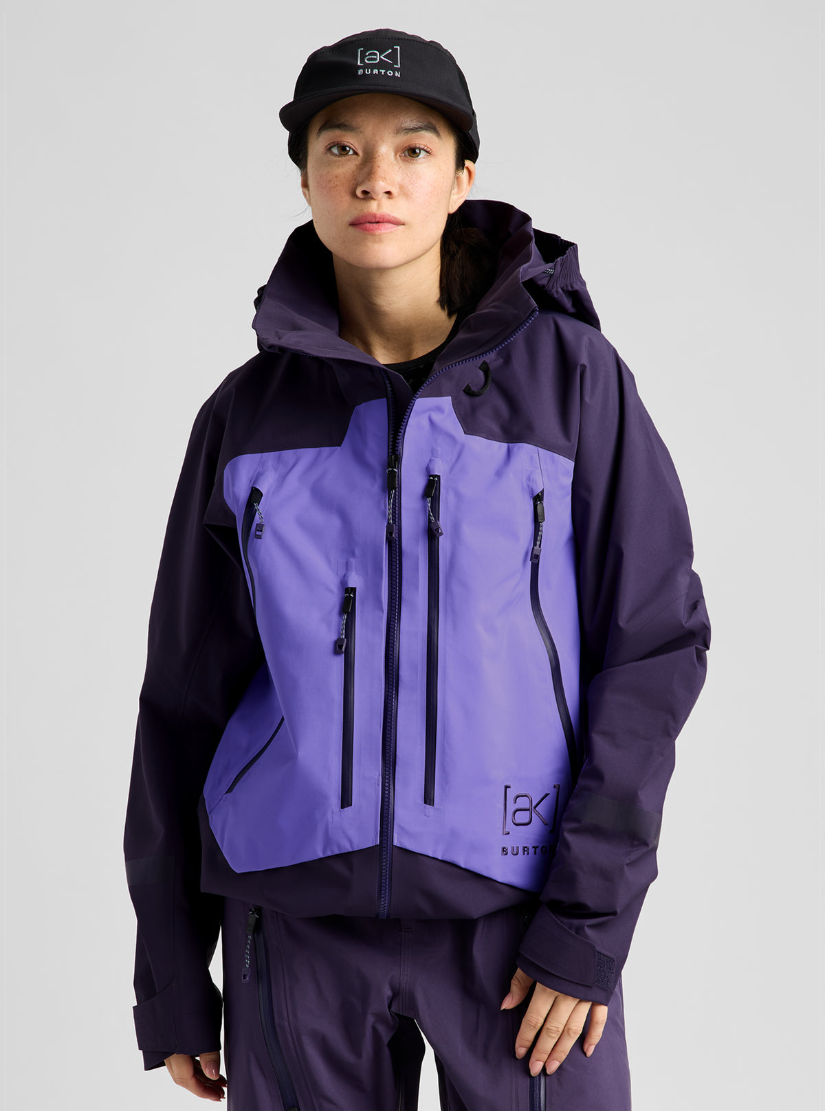 Product image of Women's Burton [ak] Acamar GORE-TEX PRO 3L Jacket[Variant:Nightshade Purple / Purple Voltage]