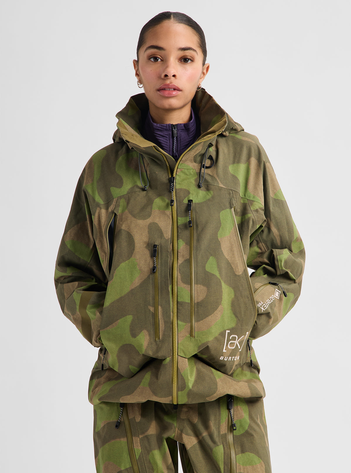 Product image of Women's Burton [ak] Acamar GORE-TEX PRO 3L Jacket[Variant:Keel Camo]