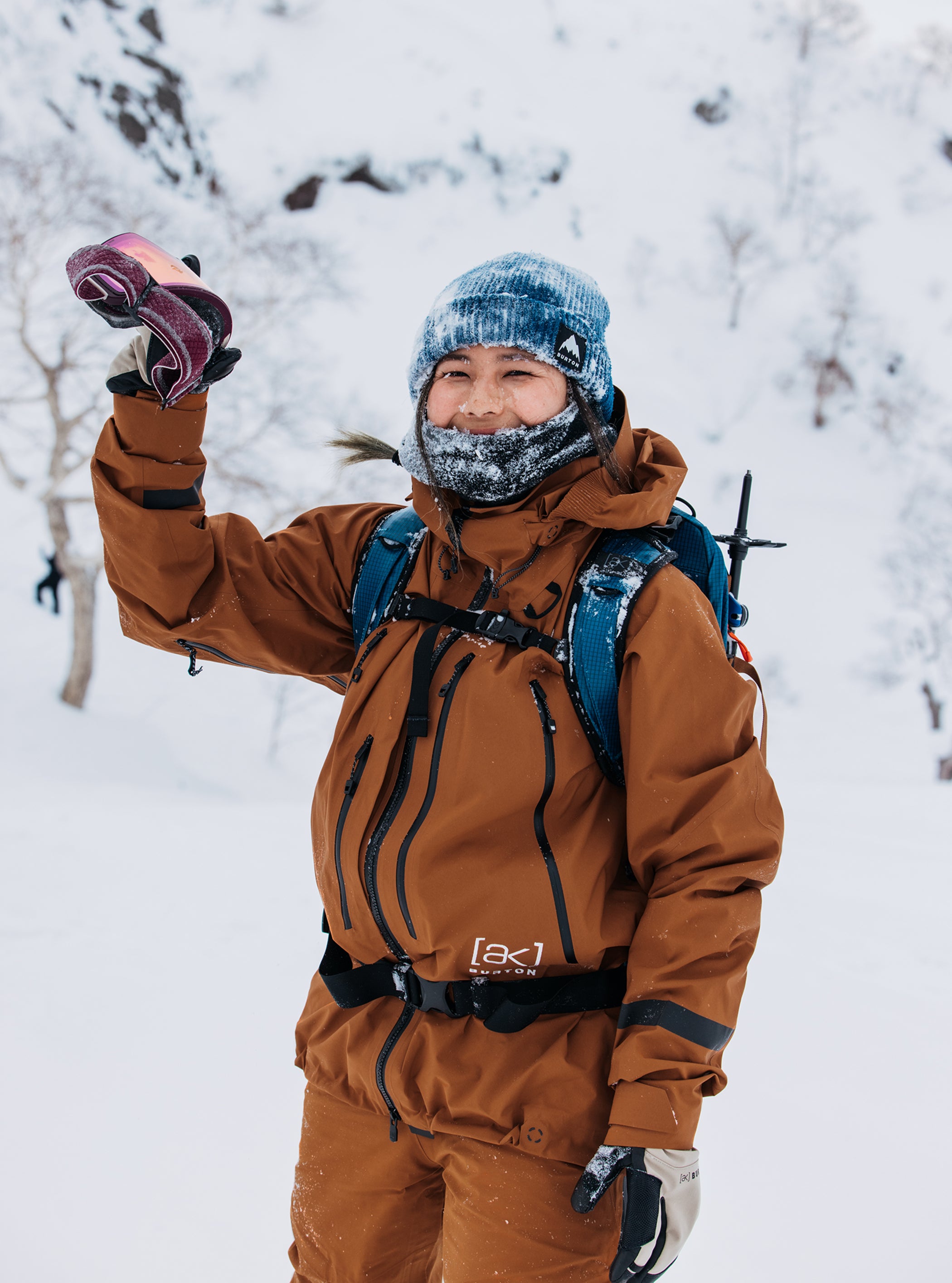 Product image of Women's Burton [ak] Acamar GORE-TEX PRO 3L Jacket[Variant:Chestnut Brown]