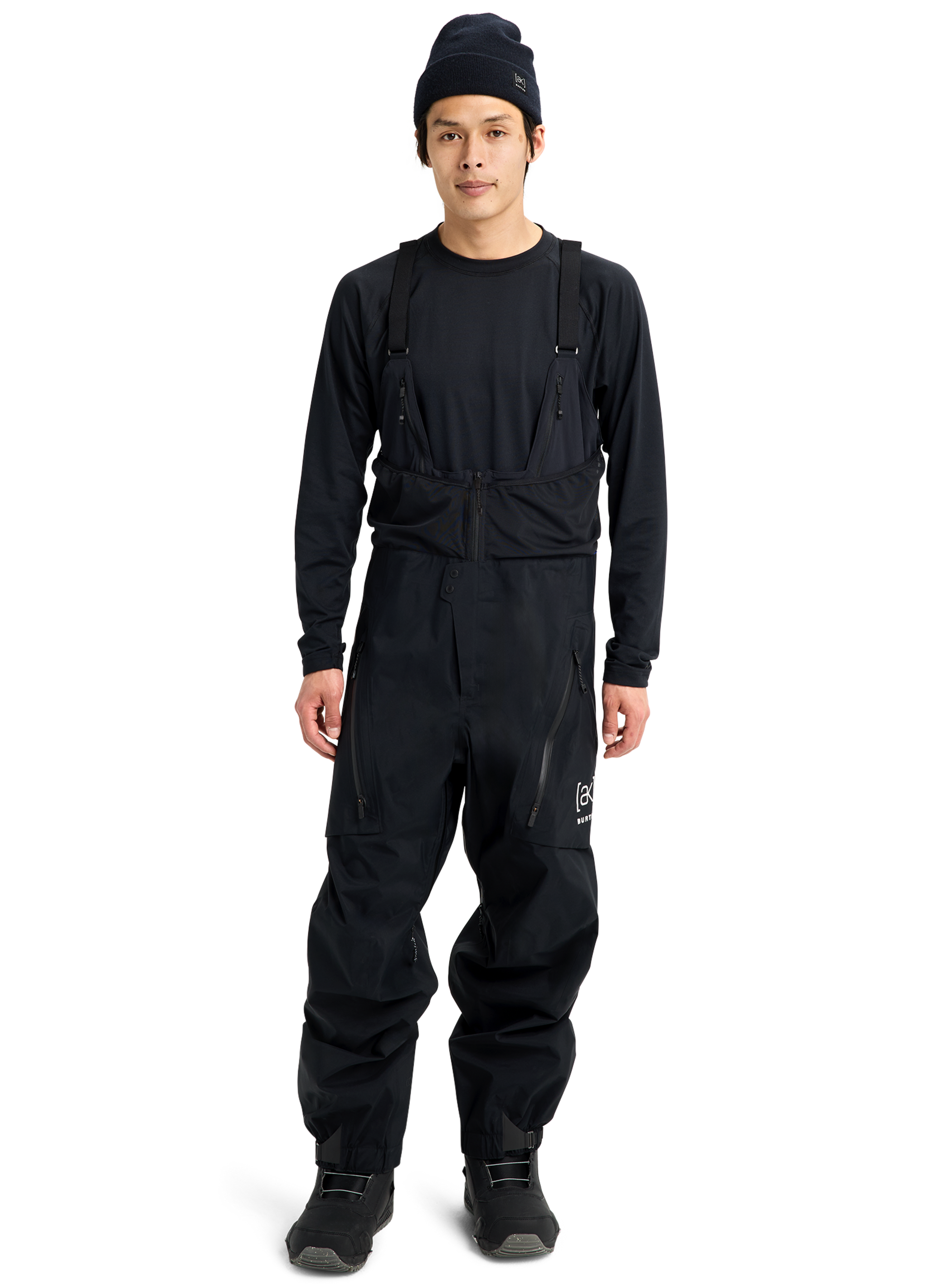 Product image of Men's Burton [ak] Acamar GORE-TEX PRO 3L Bibs (Sample)[Variant:True Black]