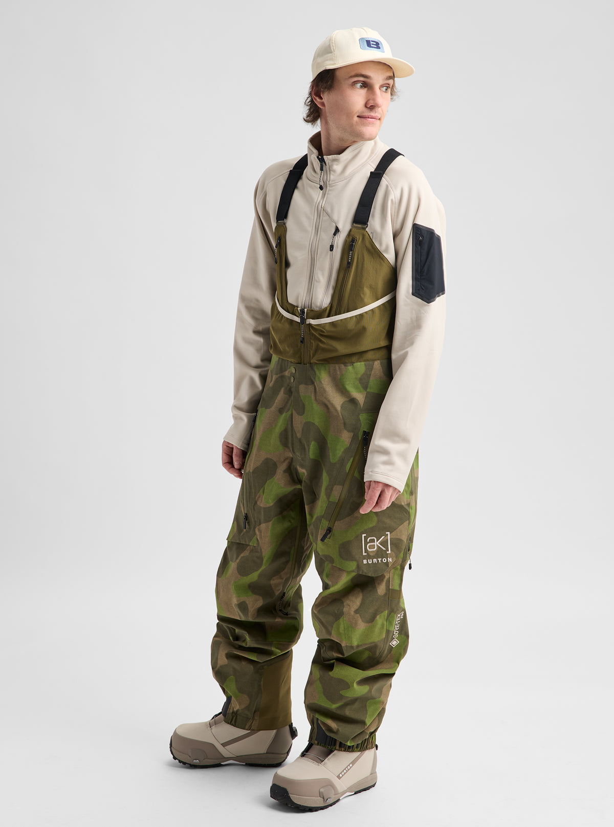 Product image of Men's Burton [ak] Acamar GORE-TEX PRO 3L Bib Pants[Variant:Keel Camo]
