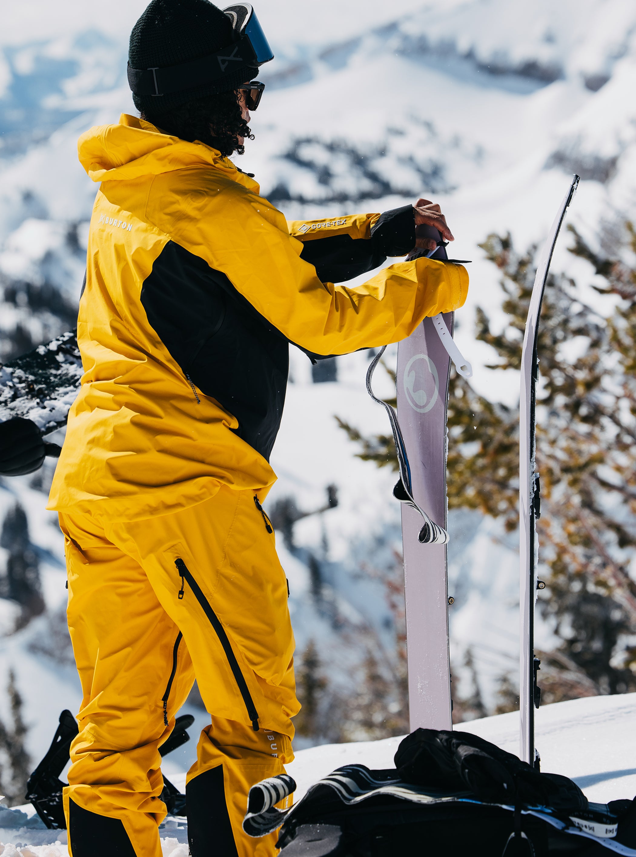Product image of Women's Burton [ak] Tuvak GORE-TEX C-KNIT 3L Pants[Variant:Goldenrod]