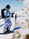 Product image of Women's Burton [ak] Tuvak GORE-TEX C-KNIT 3L Pants[Variant:Oversized Zebra Jake Blue]