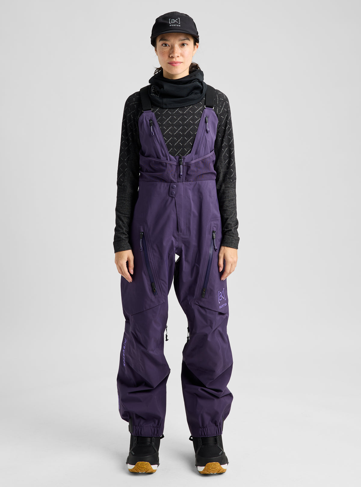 Product image of Women's Burton [ak] Acamar GORE-TEX PRO 3L Bib Pants[Variant:Nightshade Purple]