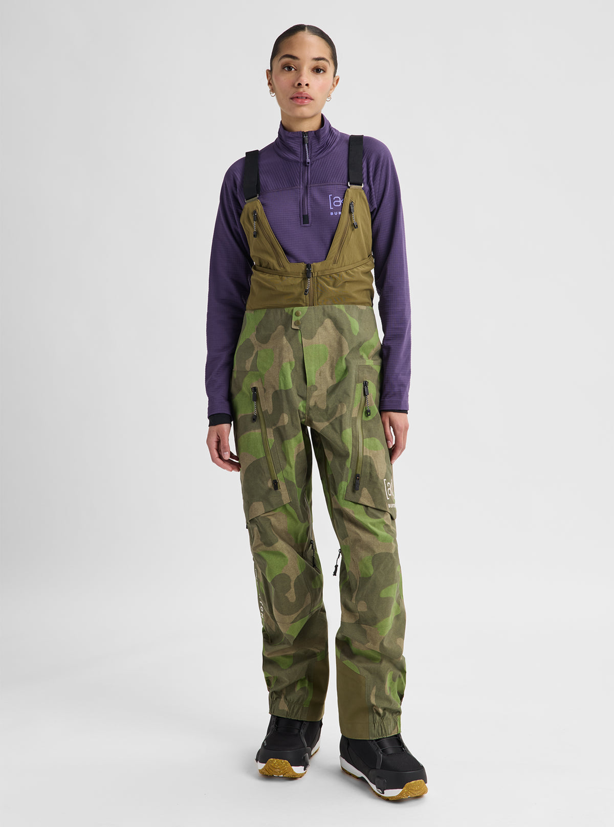 Product image of Women's Burton [ak] Acamar GORE-TEX PRO 3L Bib Pants[Variant:Keel Camo]
