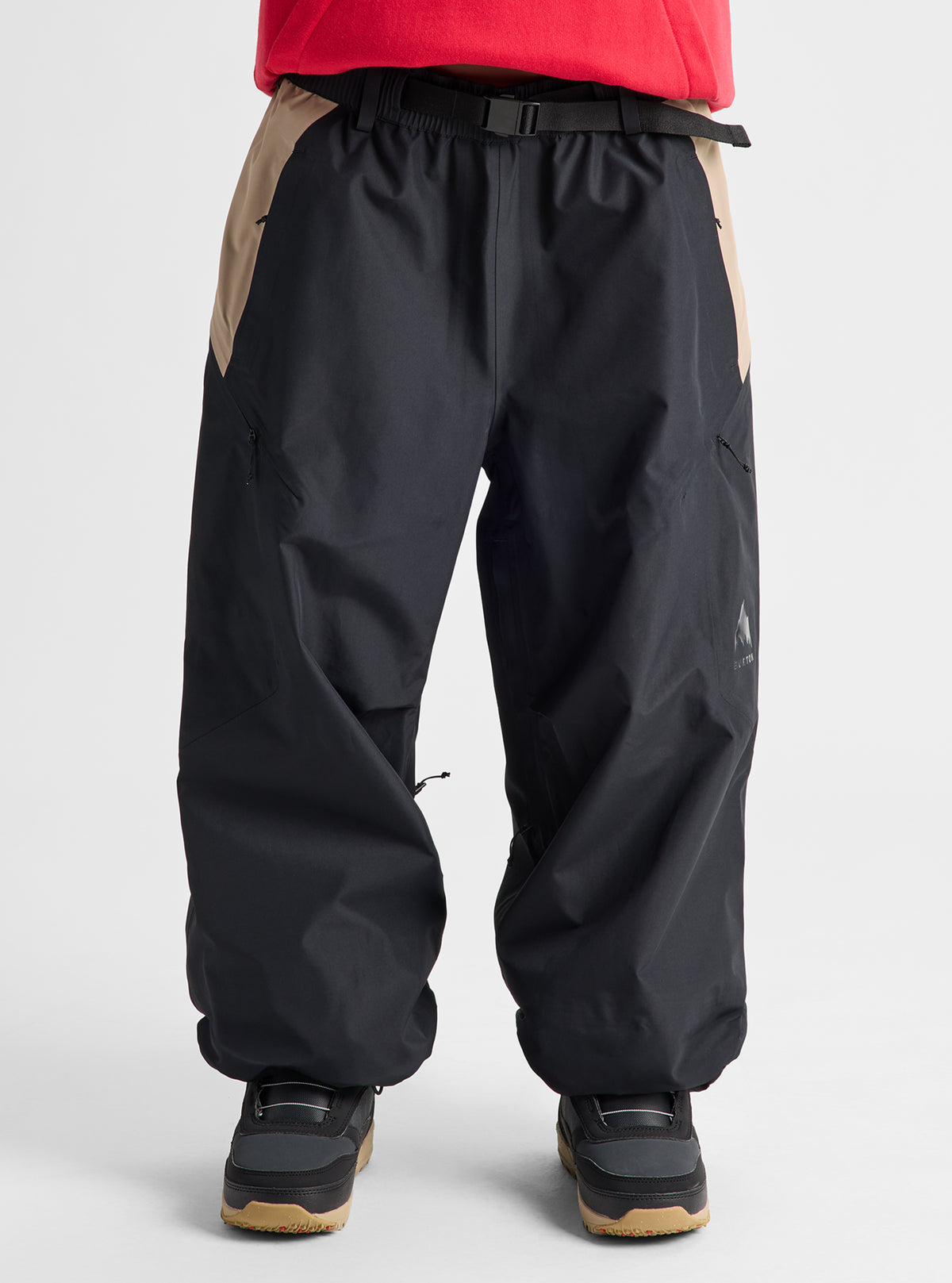 Product image of Burton Futuretrust 3L Pants[Variant:True Black / Summit Taupe]
