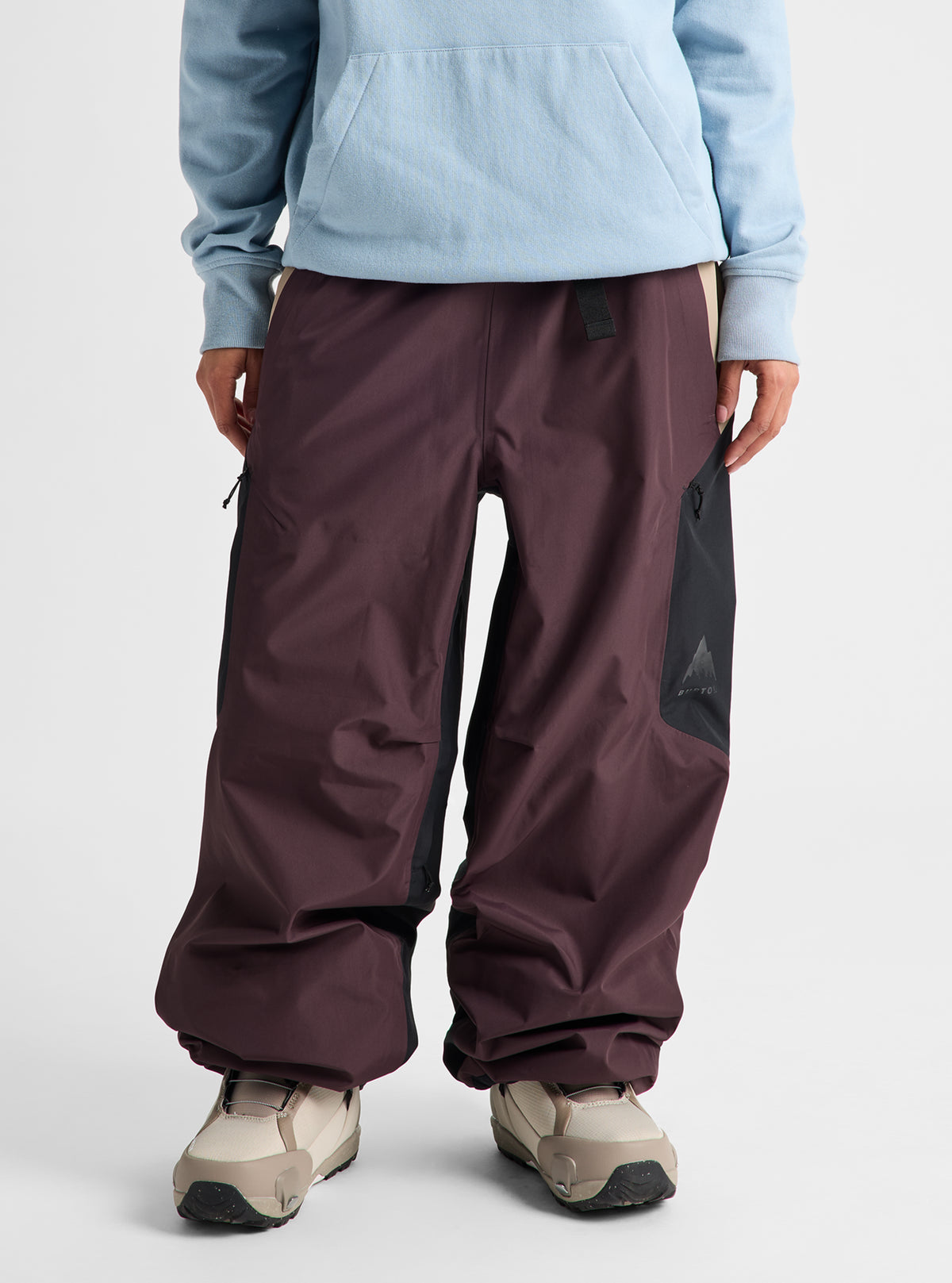 Product image of Burton Futuretrust 3L Pants[Variant:Bear Hug Brown / True Black / Summit Taupe]