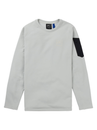 Product image of Men's Burton [ak] Baker Stretch Crewneck Fleece[Variant:Gray Cloud]