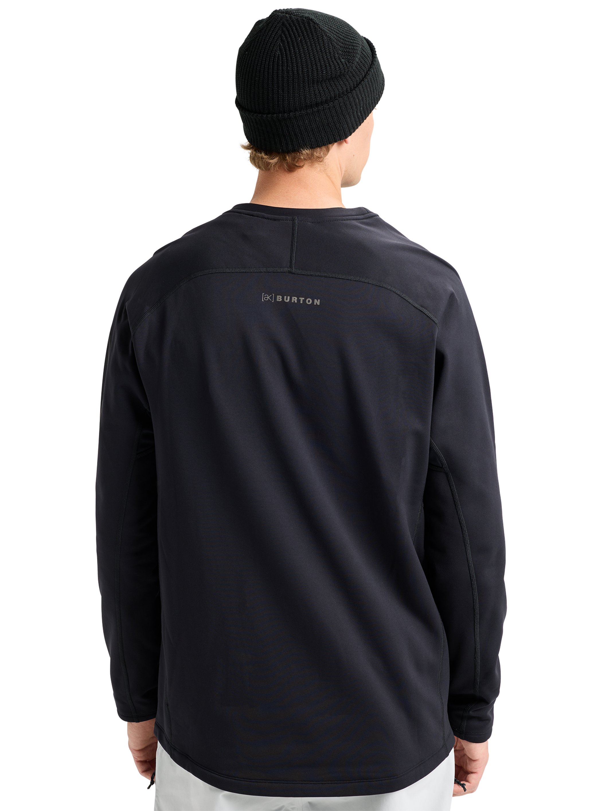 Product image of Men's Burton [ak] Baker Stretch Crewneck Fleece[Variant:True Black]