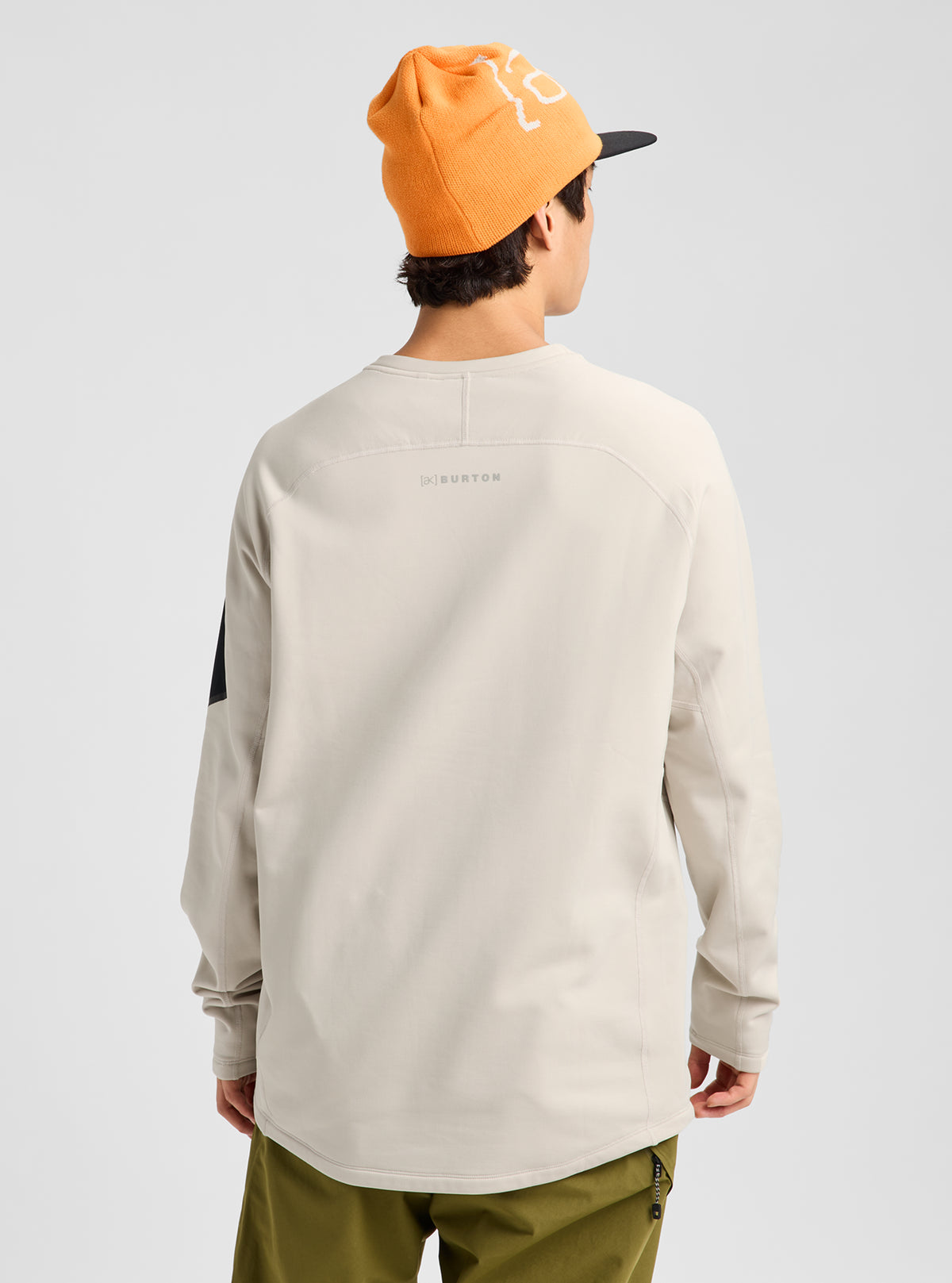 Product image of Men's Burton [ak] Baker Stretch Fleece Crew[Variant:Chinchilla Gray]