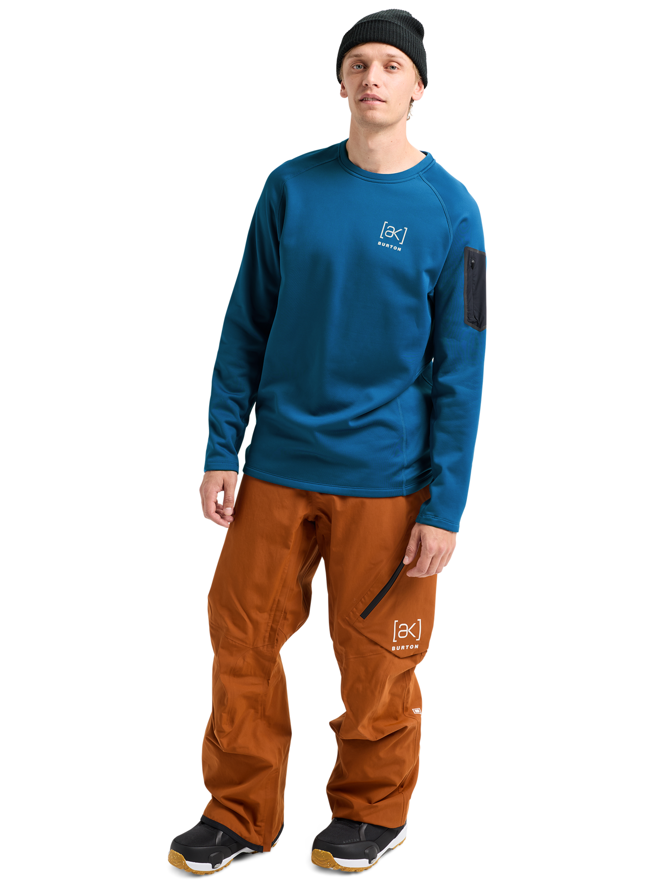 メンズ Burton [ak]® ベイカー ストレッチ クルーネック フリース