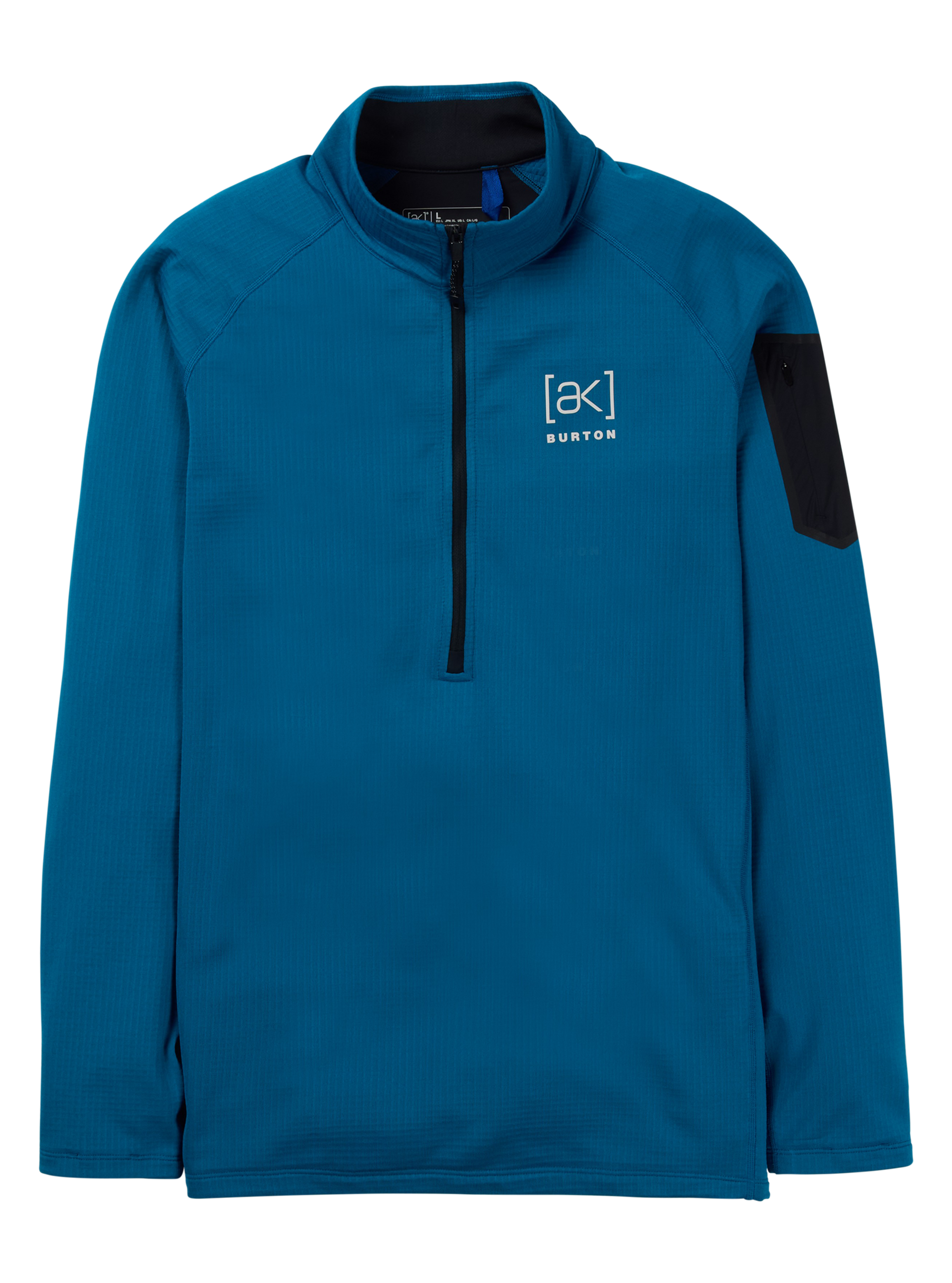 メンズ Burton [ak]® ヘリウム グリッド ハーフジップ フリース