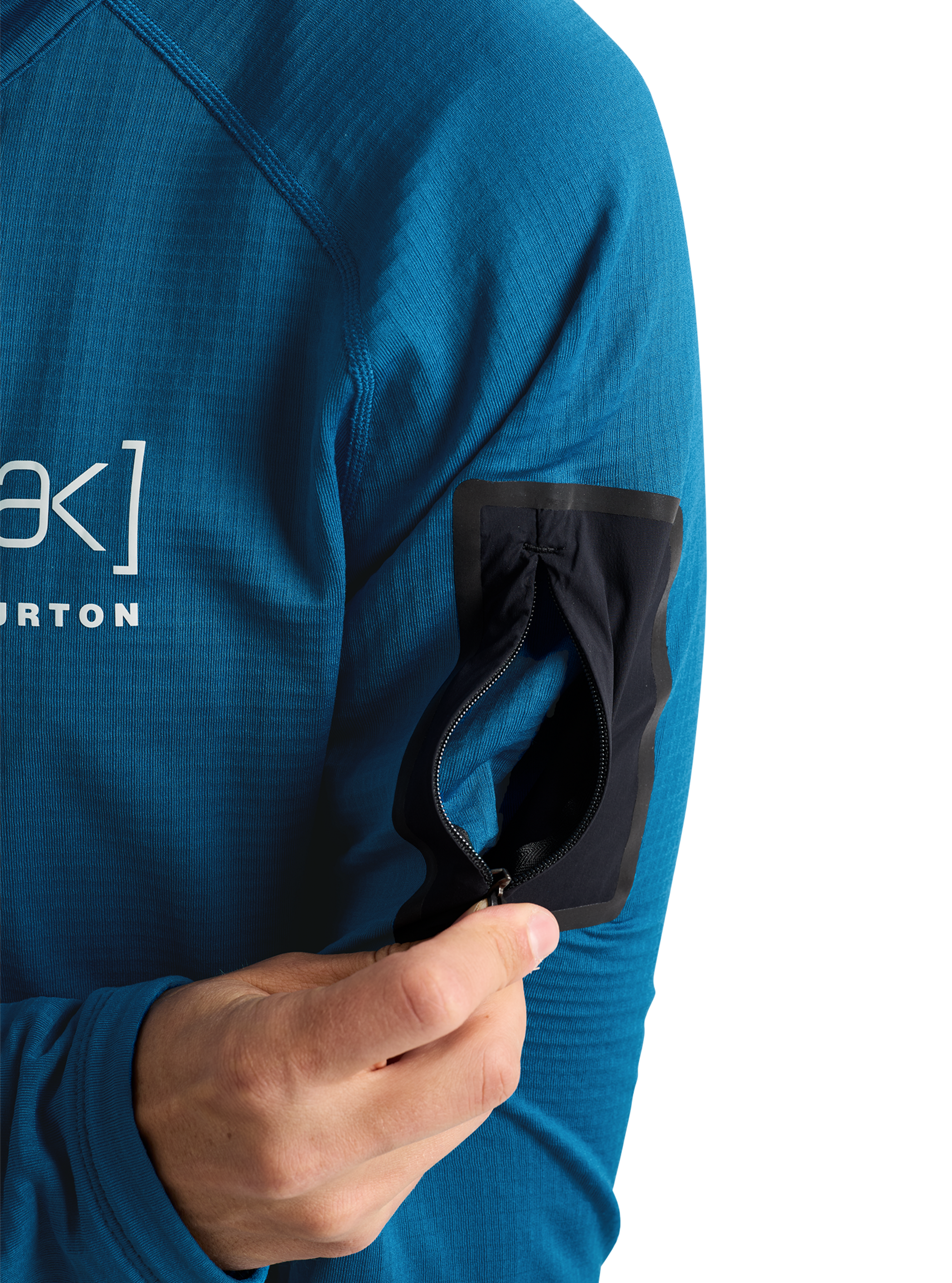 メンズ Burton [ak]® ヘリウム グリッド ハーフジップ フリース