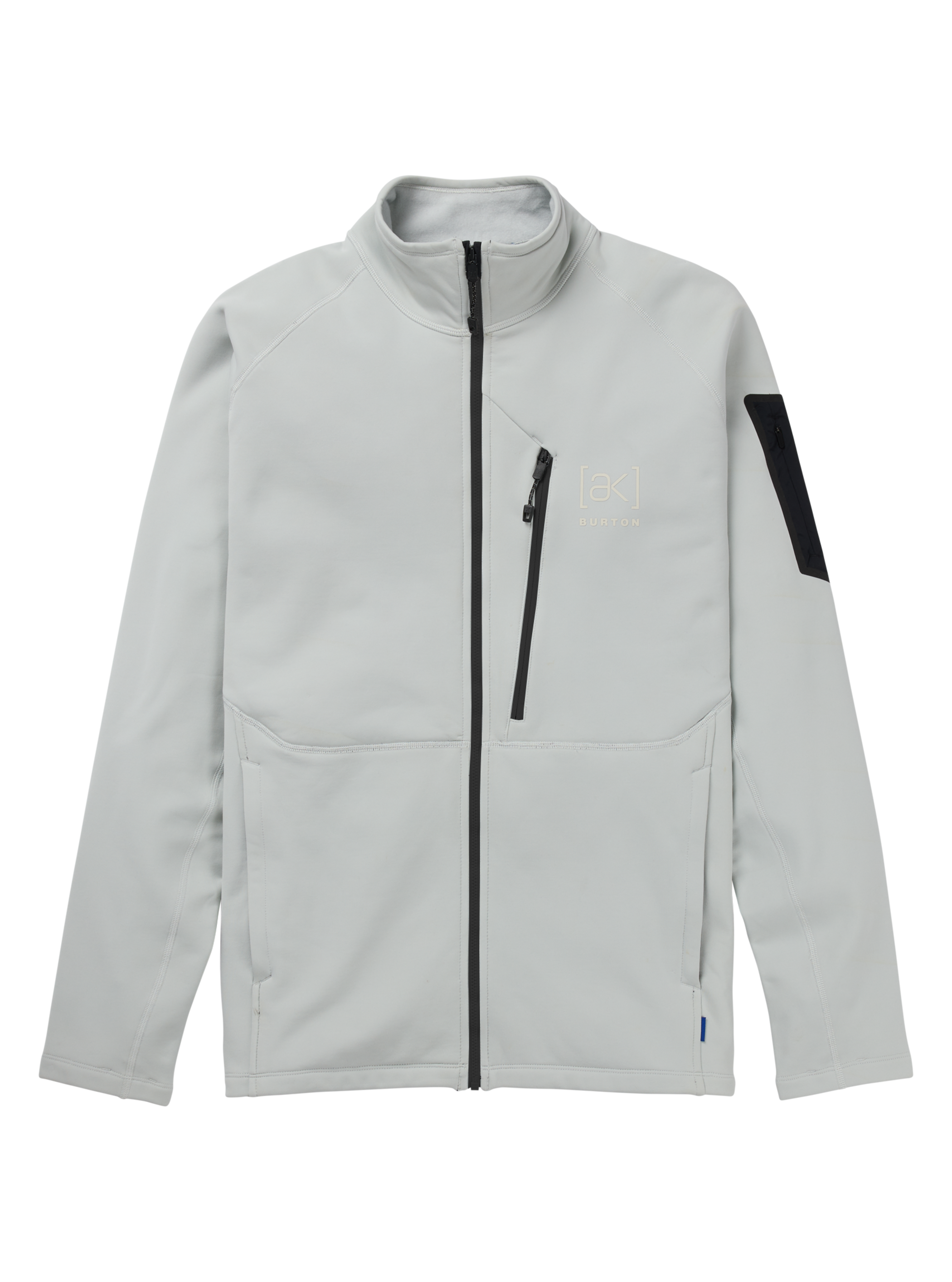 Product image of Men's Burton [ak] Baker Stretch Full-Zip Fleece (Sample)[Variant:Gray Cloud]