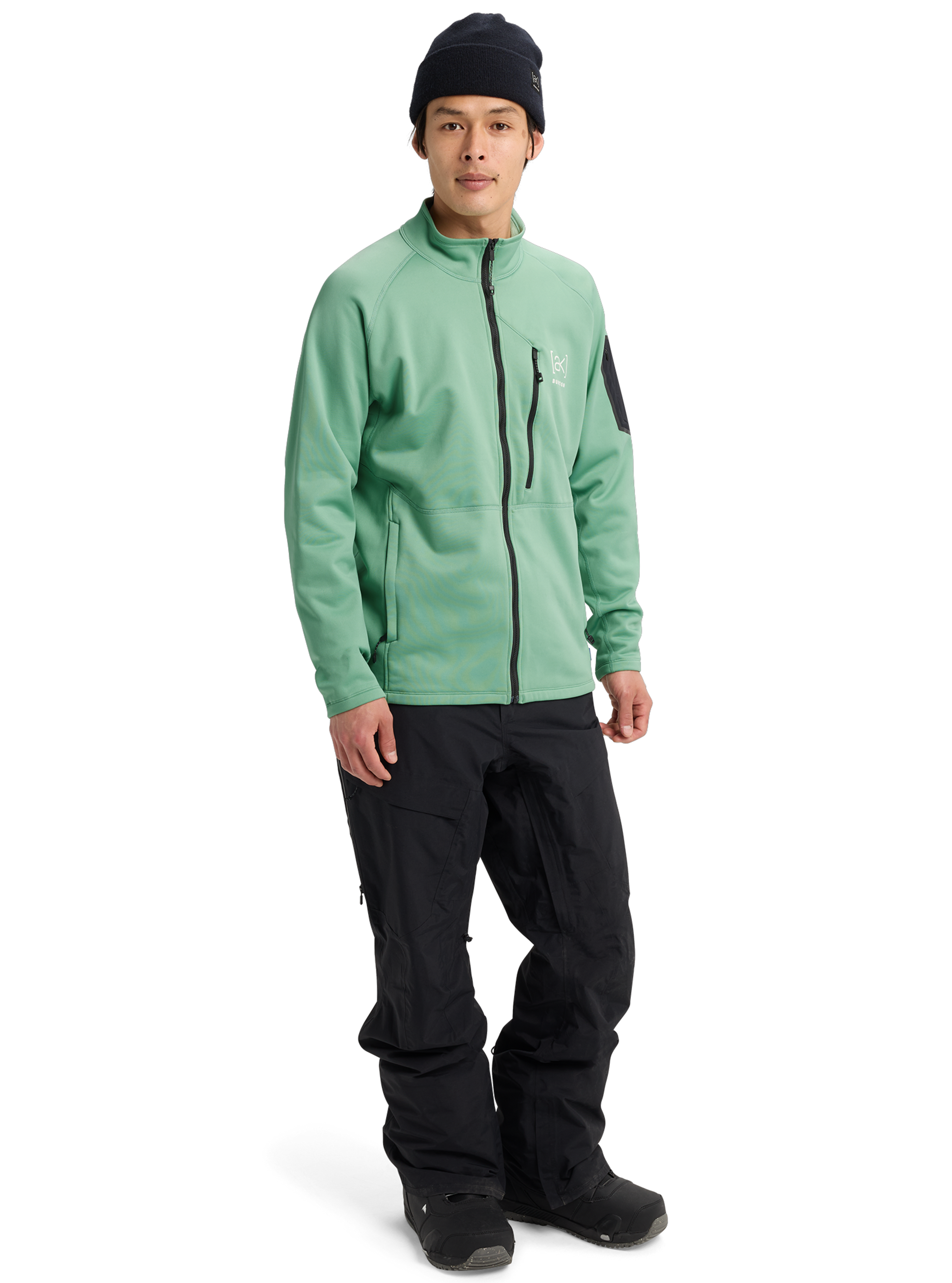 【サンプル】メンズ Burton [ak]® ベイカー ストレッチ フルジップ フリース