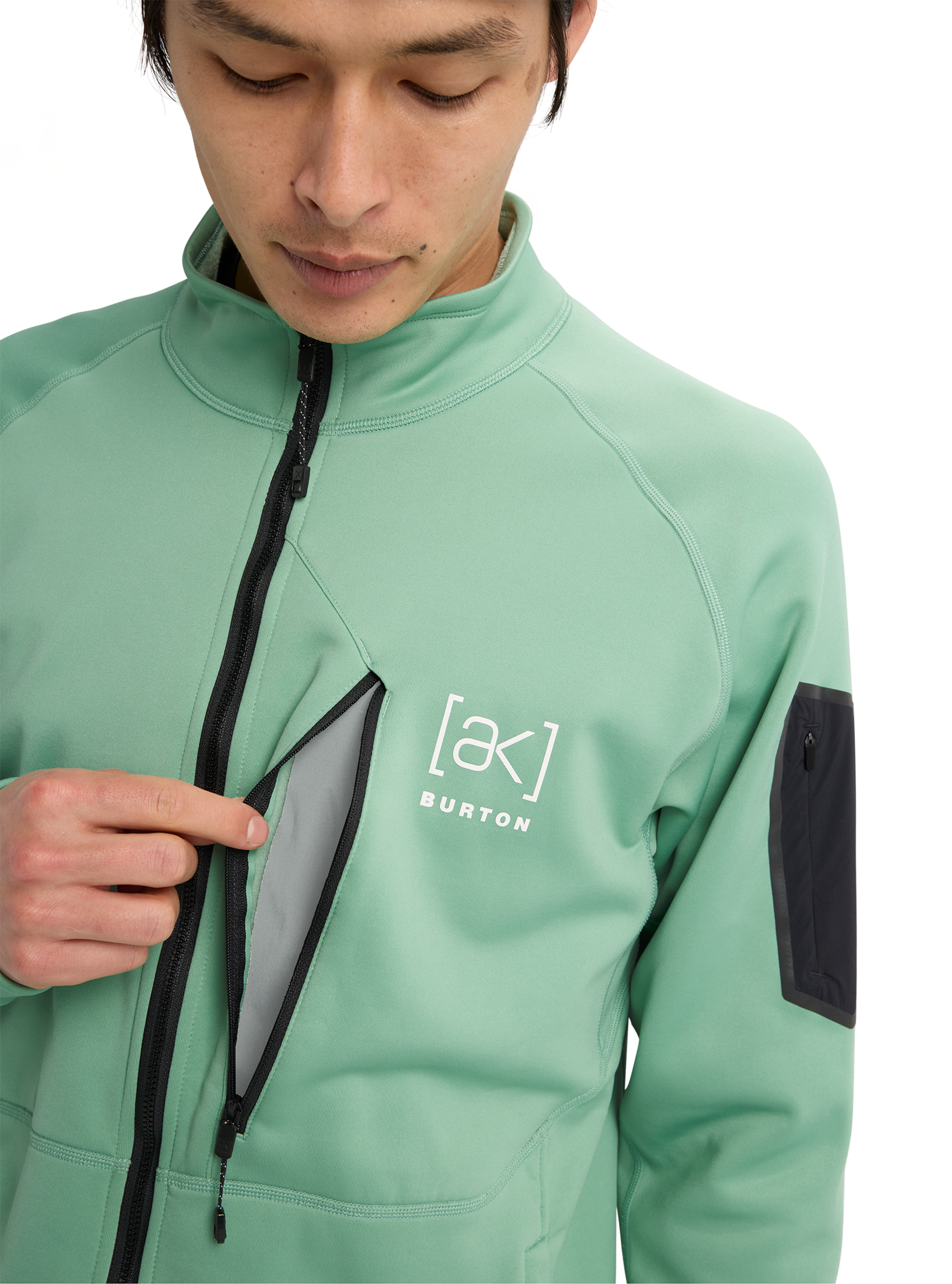 【サンプル】メンズ Burton [ak]® ベイカー ストレッチ フルジップ フリース