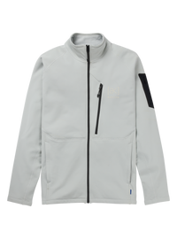 Product image of Men's Burton [ak] Baker Stretch Full-Zip Fleece[Variant:Gray Cloud]