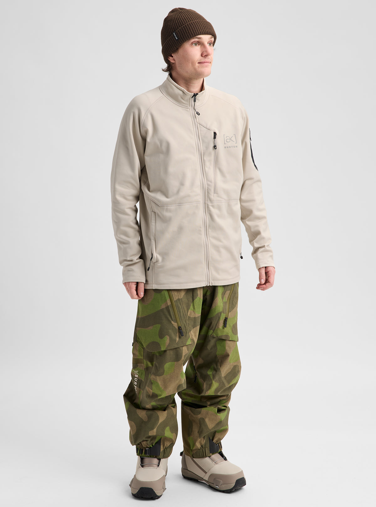 メンズ Burton [ak]® ベイカー ストレッチ フルジップ フリース