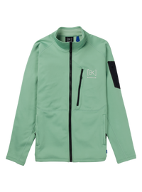 Product image of Men's Burton [ak] Baker Stretch Full-Zip Fleece[Variant:Soft Sage]