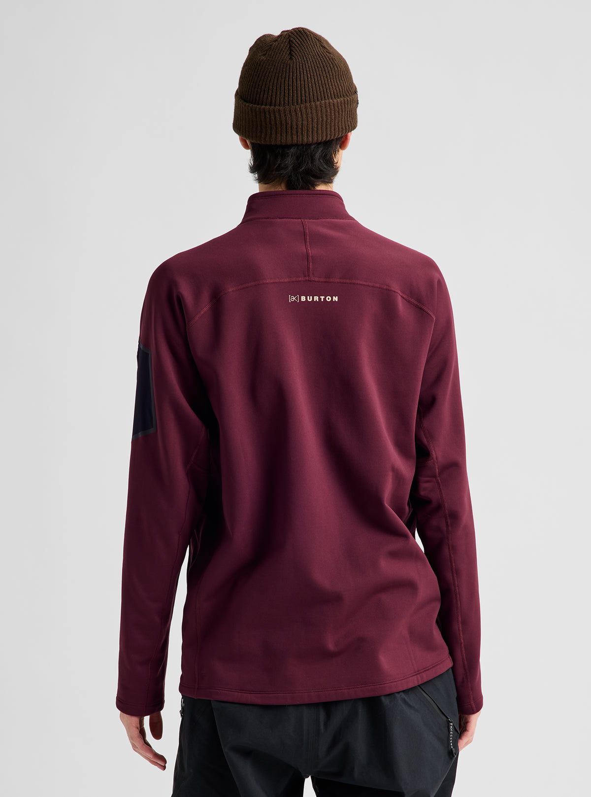 Product image of Men's Burton [ak] Baker Stretch Fleece Full-Zip[Variant:Rum Raisin]