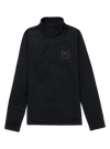 Product image of Women's Burton [ak] Helium Grid Quarter-Zip Fleece (Sample)[Variant:True Black]