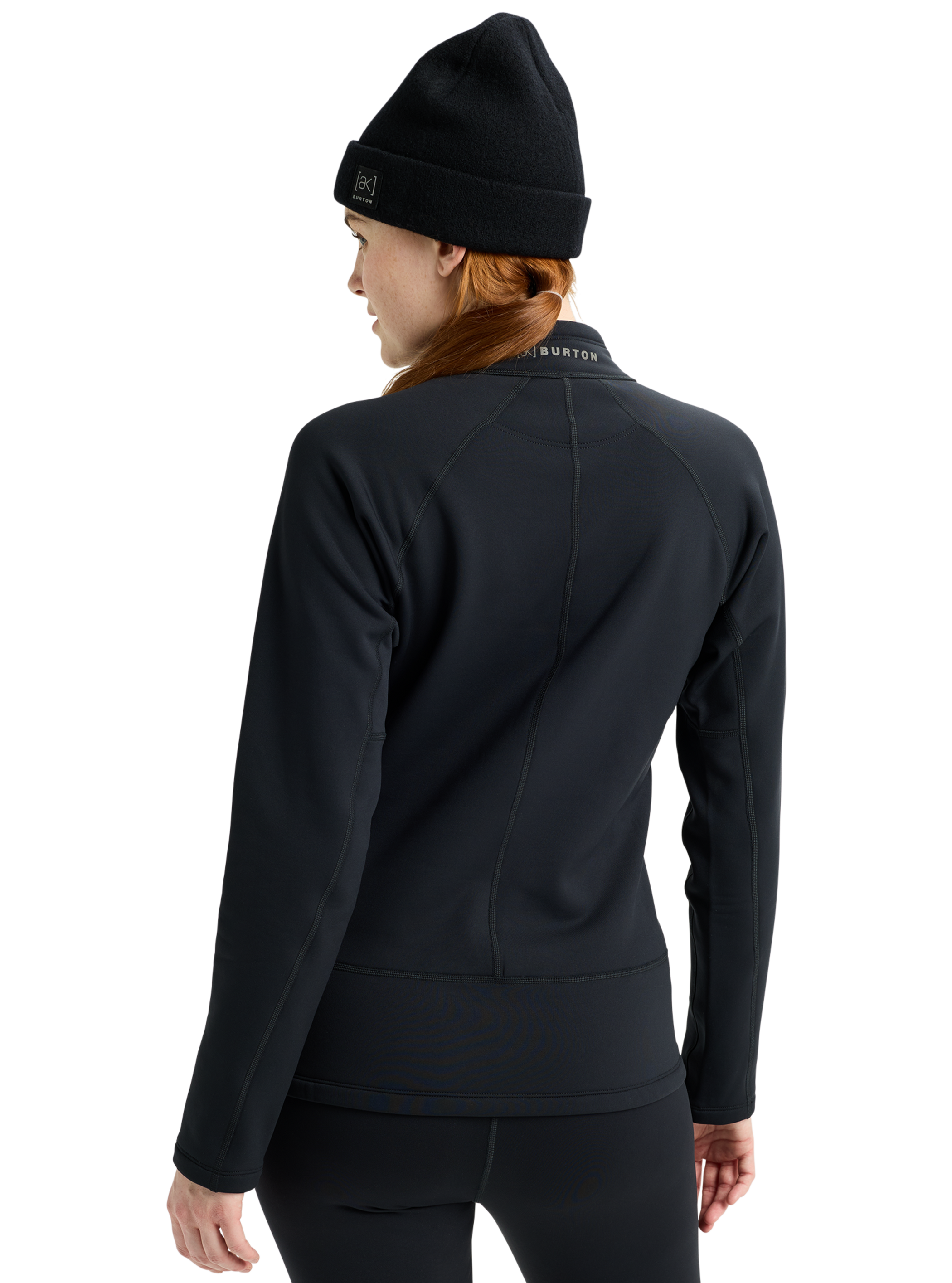 Product image of Women's Burton [ak] Baker Stretch Full-Zip Fleece[Variant:True Black]