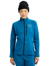 Product image of Women's Burton [ak] Baker Stretch Full-Zip Fleece[Variant:Blue Teal]