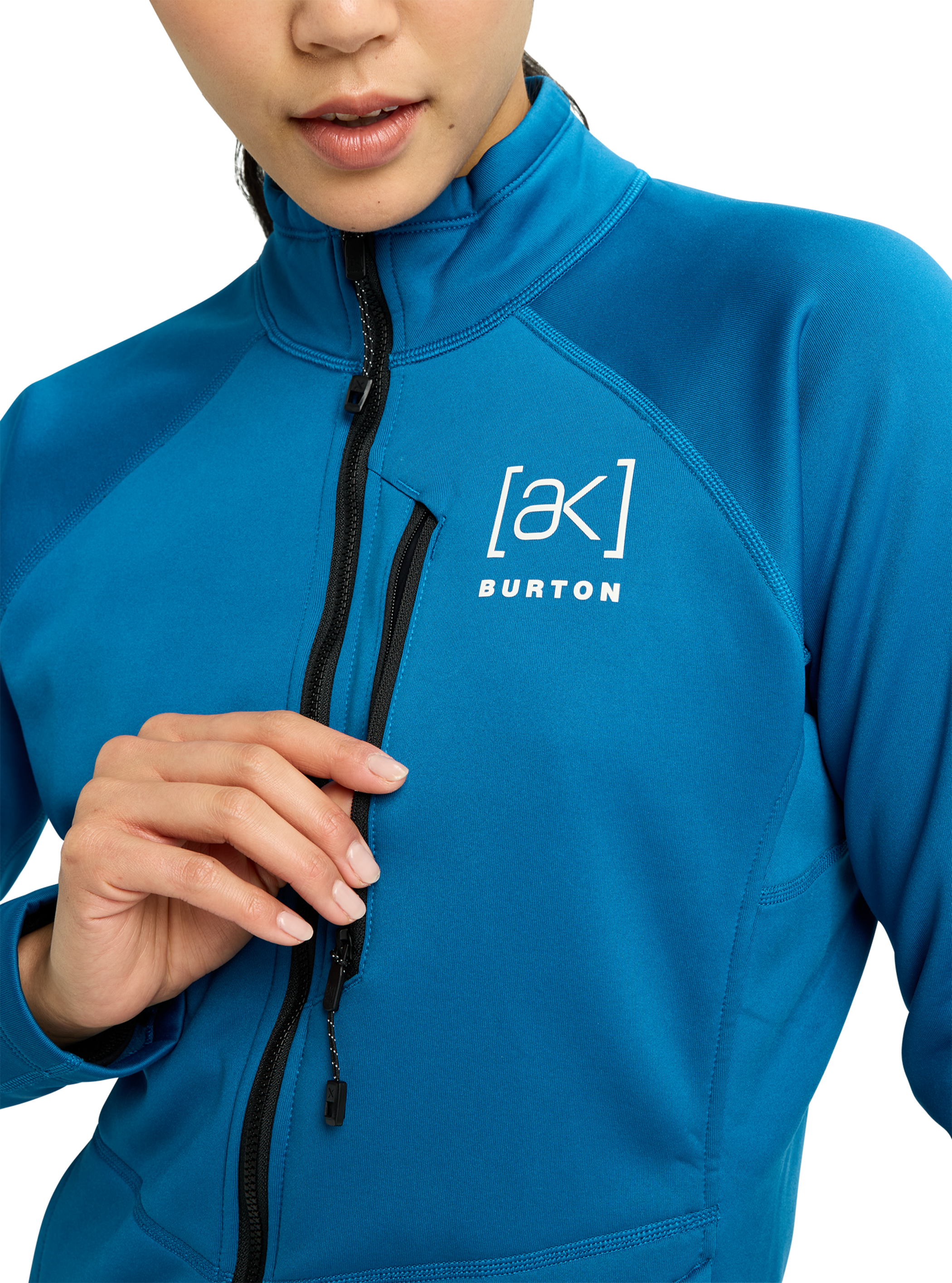 ウィメンズ Burton [ak]® ベイカー ストレッチ フルジップ フリース