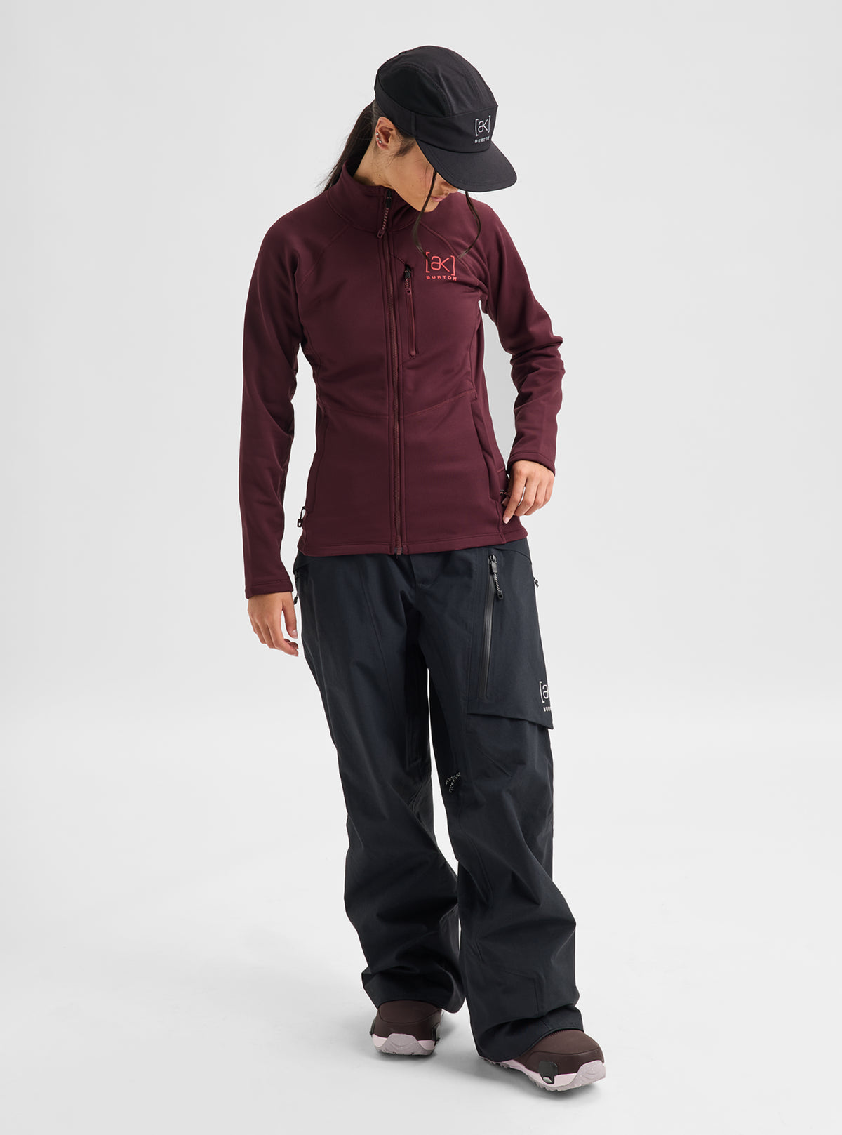 ウィメンズ Burton [ak]® ベイカー ストレッチ フルジップ フリース