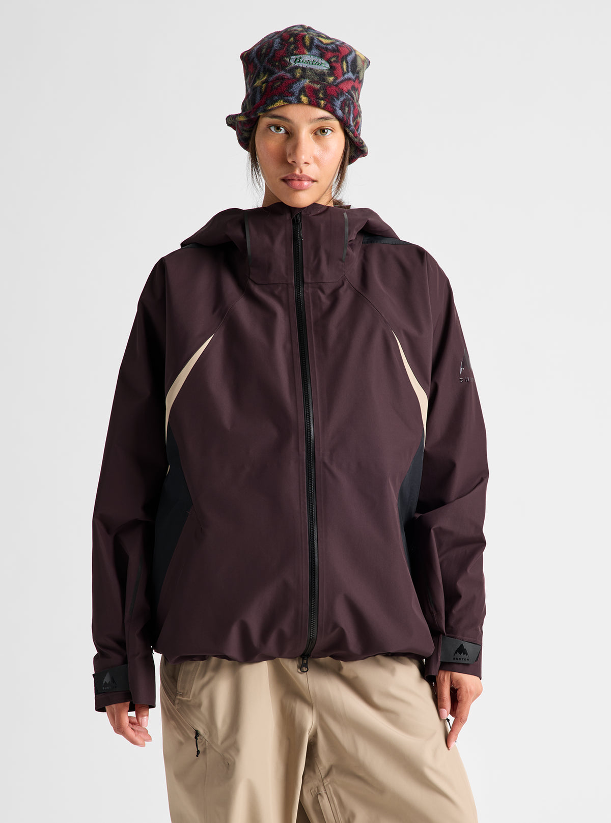 Product image of Burton Futuretrust 3L Jacket[Variant:Bear Hug Brown / True Black / Summit Taupe]